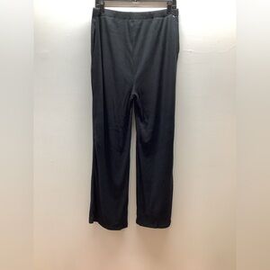 Maternity Size L Sonoma Goods For Life Black Over-The-Belly Wide Leg Pants. New